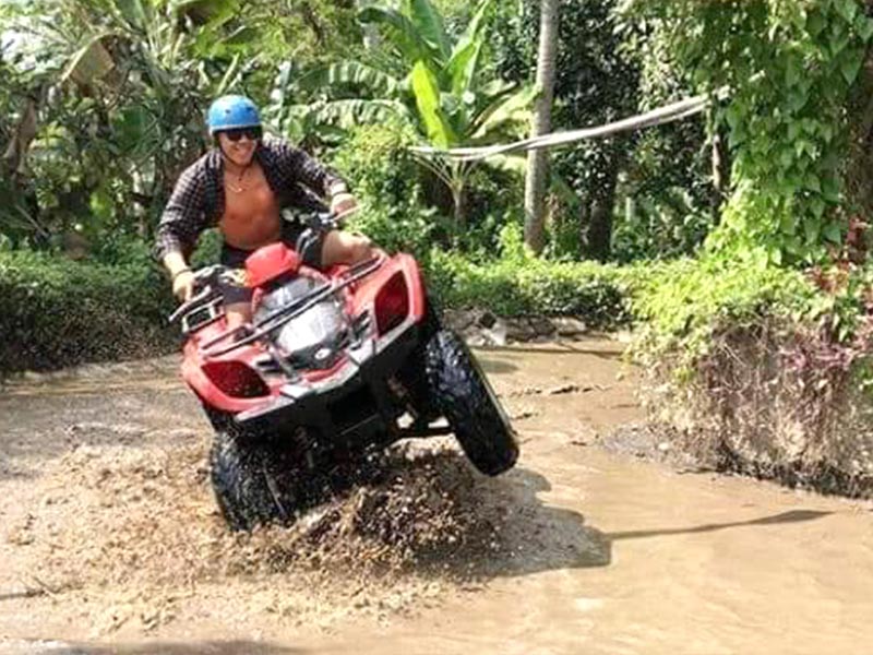 ATV adventure + Waterfalls + Ubud Tour